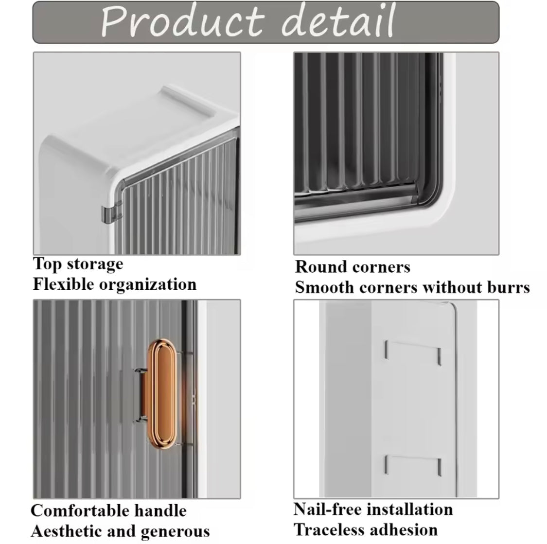 Wall Mounted Toiletries Storage Rack, Waterproof Bathroom Shelf With Tissue Holder, Wall Mounted Bathroom Toiletries Organizer