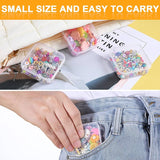 Transparent Bead Storage Organizer Box, Multi Compartment Craft Organizer, Mini Bead Collection Organizer