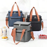 Picnic Thermal Insulated Bag, Large Capacity Lunch Bag, Office Bento Lunch Bag