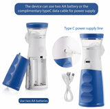 Portable Handheld Microgrid Nebulizer, Household Nebulizer For Adults, USB Medical Silent Mesh Nebulizer
