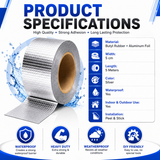 Waterproof Leak Repair Tape 5M | Roof, Pipe & Crack Repair Aluminum Foil Tape