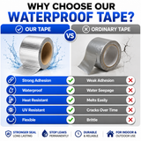 Waterproof Leak Repair Tape 5M | Roof, Pipe & Crack Repair Aluminum Foil Tape