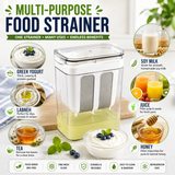 Homemade Greek Yogurt Maker 1100ml | Multipurpose Food Filter Strainer