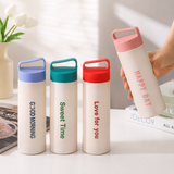 PORTABLE INSULATED WATER BOTTLE WITH CARRY HANDLE