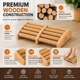 Wooden Foot Massage Roller | Natural Wooden Foot Roller for Daily Relaxation & Comfort
