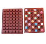 Silicone Alphabet Letters Shape Chocolate Mold, Chocolate Ice Cube Candy Maker Tray, Non Stick Cake Decoration Mold, Mini Alphabet Letters Shape Mold