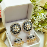 Women Kundan Jhumka, Women Traditional Jhumka Bridal Vintage Earring Jewellery