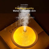 Ultrasonic 3D Moon Air Humidifier, Aroma Essential Oil Diffuser, Mist Purifier With Moon Lamp, Rechargeable USB Mist Frogger Maker, New Baby Planet Air Freshner Lamp, Usb Desktop Humidifier Bedroom With Stand, Usb Fogger Mist Maker With Led Light