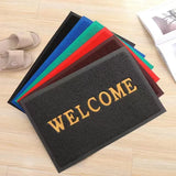 Outdoor Welcome Mat, Anti Slip Footmat, Welcome Rubber Footmat, Elegant Entrance Doormat