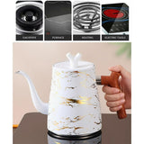 Smart Heat Induction Kettle, Electric Quick Heating Coffee Pot, Smart Hand Brewing Coffee Pot, Home Long Narrow Pour Over Coffee Kettle