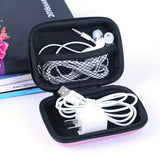 Portable Electronics Travel Organizer Case, Smart Gadget Vault, Pocket Tech Organizer, ZipTech Storage Case, Travel Tech Companion, Gadget Guard Mini Case