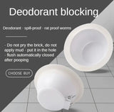 Squatting Toilet Pan Cover, Universal Squat Toilet Lid, Durable Prevent Sewage, WC Toilet Hole Cover