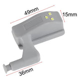 Set Of 2 Automatic Door Sensor Light, Furniture Hinge Lamp, Universal Wardrobe Cupboard Sensor Lights,  Kitchen Closet Night Lamp