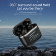 LCD Touch Screen EarBuds, Bluetooth Touch Control Noise Reduction EarBuds, Digital Wireless Bluetooth Earphones