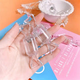 Candy Shaped Storage Box, Mini Clear Jewelry Case for Storage, Transparent Small Items Jewelry Pills Pack, Mini Jewelry Organizer, Multipurpose Mini Item Organizer,  Travel Plastic Beads Jewelry Storage