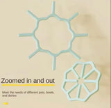 Set Of 2 Kitchen Heat Insulation Coasters, Heat Resistant Pot Mat, Non Slip Heat Insulation Table Mat