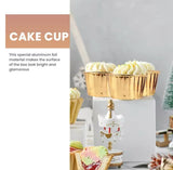 50pcs Muffin Cupcake Liner, Baking Cup Tray Case, Cake Wrappers, Cake Paper Cups, Pastry Tools