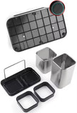 Stainless Steel Cutlery Bucket, Stainless Steel Knife Holder, Stainless Steel Cutlery Organizer