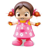 Walking Dancing Doll, Electric Lighting Music Baby Reborn Doll, Musical  Flash Light Baby Doll, Dancing Girl Toy with 3D Lights Music