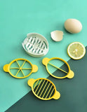 3 In 1 Multifunctional Eggs Slicer Tool, Boiled Egg Slicer, Soft Food Slicing Cutter