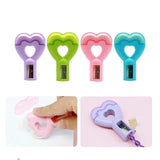 Lovely Heart Pencil Sharpener With Eraser, ABS Hand Pencil Sharpener, Kids Creative Pencil Sharpener, Children School Accessories