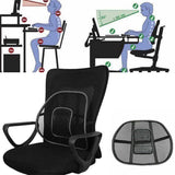 Universal Chair Lumbar, Back Support Spine Posture Correction Back Pillow, Car Seat Office Chair Massage Back Lumbar, Ventilate Mesh Car Seat Chair Back Cushion