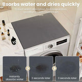 Water Absorbing Kitchen Drying Mat, Waterproof Countertop Mat, Foldable Washing Top Protector Cover