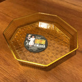 Acrylic Honeycomb Plate, Multipurpose Food Serving Plate, Baby Food Serving Table Plate, Transparent Reusable Food Serving Dishes