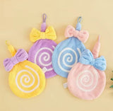Cute Lollipop Shape Hand Towel, Multipurpose Dish Wiping Rags, Magic Cleaning Towels For Kitchen