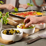 DANNY HOME Pizza Passion Topping Platter Set – 4 PC