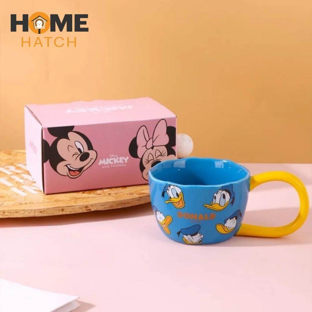 Disney Mickey & Friends 300ml Ceramic Mugs