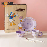 Disney Mickey & Friends 6-Piece Dinnerware Set – Microwave Safe | Heat-Resistant