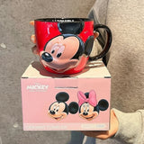 Disney Original 3D Embossed Ceramic Coffee Mug 550ml | Mickey & Friends