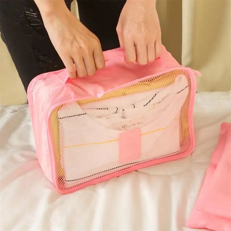 Briefcase Mesh Pouch, Cube Storage Pouch, Wardrobe Suitcase Pouch, Multipurpose Storage Bag, Travel Organizer Bag, Portable Travel Bag, Wardrobe Suitcase Pouch