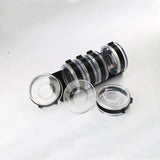 Set Of 6 Coin Spice Jar, Kitchen Condiment Storage Box, Multifunctional Transparent Cellular Spice Bowl, Creative Transparent Seasoning Cans, Kitchen Spice Mill Storage Condiment Bottles