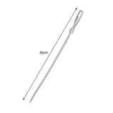 Pipe Hair Cather Brush, Long Handle Hair Sewer Sink Cleaning Brush, Flexible Clog Hole Remover Cleaning Tools, Bendable Sewer Toilet Washbasin Sink Cleaning Hook, Kitchen Bathroom Drain Cleaning Flexible Rod,