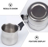 Stainless Steel 3 Pcs Coffee Pot, Leakproof Coffee Kettle, Portable Coffee Maker, Stainless Steel Coffee Pot With Long Handle