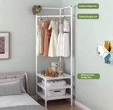Multilayer Bedrooms Corner Clothes Rack, Simple Clothes Coat Racks, Living Room Organizer Shelf