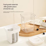 Portable Yogurt Strainer Cup,  Greek Yogurt Filter with Separator, Food Grade Greek Yogurt Strainer, Large Capacity Fine Mesh Cheese Yogurt Maker with Lid