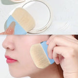 Set Of 4 Candy Makeup Brush Set, Portable Traveling Makeup Brush Set, Beauty Foundation Eye Shadow Tool Makeup Brush Set, Cosmetic Brushes Kit with PVC Case