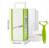 Multifunctional Vegetable Slicer, Stainless Steel Vegetable Slicer And Grator, Manual Vegetable Cutting Machine, Vegetable Slicer Box