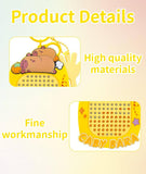Magnetic Steel Pad Keychain, Kids Stress Relief Educational Toy, Portable Doodle Board