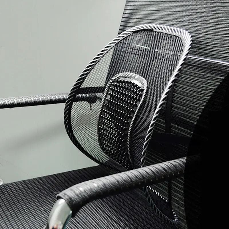 Universal Chair Lumbar, Back Support Spine Posture Correction Back Pillow, Car Seat Office Chair Massage Back Lumbar, Ventilate Mesh Car Seat Chair Back Cushion