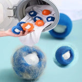 Set Of 5 Magic Laundry Ball, Clothes Hair Cleaning Ball, Cat Dog Hair Catcher Laundry Ball, Reusable Washing Machine Filter Wool Ball, Pet Fur Lint Catcher Laundry Ball,  Clothes Underwear Wash Ball, Anti Winding Sticky Pet Hair Lint Washing Balls