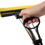 Foamic Sponge Squeezy Mop, Double Roller Sponge Foam Mop, Telescopic Folding Type Mop, Floor Cleaning Squeeze Mop, Telescopic Handle Squeegee Absorber Sponge, Home Floor Kitchen Living Room Bathroom Cleaning Tools