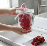 Cute Grape Shaped Hanging Bath Soap, 2 In 1 Hanging Grape Shape Soap With Air Freshener, Grape Scented Hanging Soap, Hanging Grape Freshness Soap