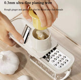 2 In 1 Multifunctional Hand Grator, Mini Food Garlic Grinder, Mini Garlic And Spices Chopper, Mini Food Processor Tool