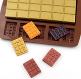 3D Silicone Chocolate Mold, Handmade Chocolate Bar Mold, Cake Decorating Tool