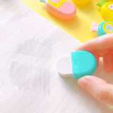 Cute Pineapple Eraser, Rubber Eraser, School Office Supply, Stationery Eraser, Fruit Pencil Eraser, Student Gift