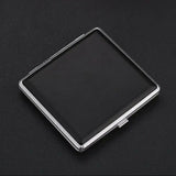Leather Cigarette Box, 20 Cigarette Storage Box, Retro Flip Cigarette Dispenser, Ultrathin Portable Men's Cigarette Box